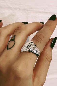 From the Rat Betty Zodiac Collection! Scorpio Ring, Scorpion Ring, Zodiac Collection, Ring Sizer, Ring Collections, Scorpion, 925 Sterling Silver