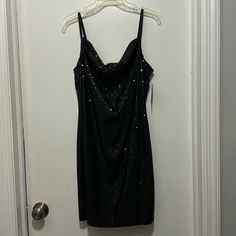 Marina Black Sequin Dress. Size 14 Black Bodycon Dress For Party, Marina Dress, Black Sequin Dress, Dresses Black, Black Sequins, Sequin Dress, Colorful Dresses, Sequin, Black Dress