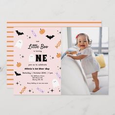 Birthday Invitations Pink, Candy Pumpkins, Invitations Pink, Halloween Illustrations, Kid Friendly Halloween, Halloween Birthday Invitations, Modern Halloween