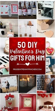 valentine's day gifts for him that are so cute and easy to put together