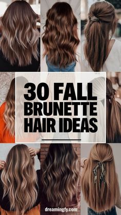 Looking for a hair update this fall? Check out these 30 stunning brunette hair color ideas! From rich chocolates to soft caramel highlights, these looks will give your hair the warmth and depth perfect for the autumn months. Honeycomb Brown Hair, Hair Color 1 Color, Brown Fall Hair With Highlights, Highlights For Fall 2024, Brown Hair Ombre Ideas, Long Copper Hair Balayage, Fall Hair Color For Brunettes Over 50, One Color Light Brown Hair, Latina Hair Color Ideas Highlights