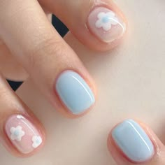 Nails Colors, Short Nail, Short Nail Designs, Minimalist Nails, Cute Nail Designs, Dream Nails, Cute Nail, Nail Arts, Nails Inspo