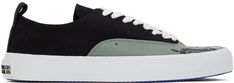 Low-top cotton canvas sneakers in black and green. Graphic pattern printed at vamp. · Lace-up closure · Pull-loop at heel collar · Logo embossed at rubber sole Supplier color: Black/Green Black Shoes Men, Home Black, Marcelo Burlon, Lacing Sneakers, Low Top Sneakers, Canvas Sneakers, Graphic Patterns, Sneakers White, Lace Up Shoes