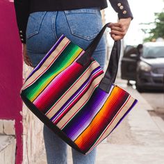 Mexico Lindo Tote - SOLOLI Casual Tote Travel Bag For Daily Use, Casual Tote Bag For On-the-go, Casual Double Handle Travel Bag For Shopping, Casual Double Handle Shopping Travel Bag, Large Casual Bag For On-the-go, Canvas Tote Hobo Bag For On-the-go, On-the-go Canvas Hobo Tote Bag, Daily Use Double Handle Hobo Bag With Snap Closure, Casual Double Handle Satchel With Snap Closure