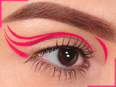 NEON PINK ist ein matter Eyeliner. Kommt mit einem KOSTENLOSEN Eyeliner-Pinsel! NEU! Unsere wasseraktivierten Eyeliner sind so einfach zu verwenden und halten ewig! Einfach einen Tropfen Wasser hineingeben. Wirbeln Sie mit dem Pinsel herum, um es einzufügen, und wenden Sie es dann an! Kann auch für Lidschattenkunst und Körperfarben verwendet werden. Kommt mit einem kostenlosen Eyeliner-Pinsel! Mineral Eyeliner werden aus Pigmenten direkt aus den besten Zutaten von Mutter Erde hergestellt. Keine Grafik Eyeliner, Eyeshadow As Eyeliner, Eyeshadow Art, Cake Eyeliner, Water Swirl, Pink Eyeliner, Funky Makeup, Eyeliner Designs