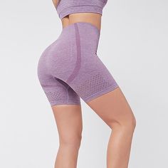 Stay active in comfort and style with this 2-piece workout set. It features a high-waisted compression sports bra and form-fitted shorts that offer excellent firmness and support. Perfect for summer, this set is ideal for working out at the gym or for sweating it out indoors. Be ready to take on any challenge.