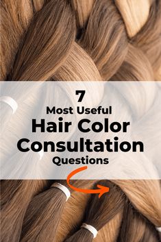 Beginner Hair Stylist, Hair Consultation Questions, What To Ask For At The Hairdresser, Backbar Ideas, Salon Backbar Ideas, Blonding Services, Salon Backbar, Hair Consultation, Coaching Content