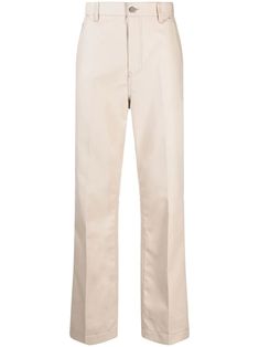 LZ8 VALENTINO GARAVANI COTTON GABARDINE TROUSERS Valentino Ready To Wear, Valentino Shirt, Trendy Pants, Crisp White Shirt, Valentino Men, Colored Pants, Sand Beige, Men's Wardrobe, Cotton Pants