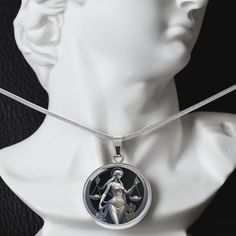 THEMIS Necklace,lady Justice,themis Pendant,goddess Jewelry, Greek Goddess, Greek Mythology Goddess Necklace, Personalized Engraved Necklace - Etsy Netherlands Mythological Round Pendant Necklace For Gifts, Mythological Pendant Necklaces As Gifts, Mythological Round Pendant Jewelry As Gift, Sterling Silver Mythological Pendant Necklace, Mythological Sterling Silver Pendant Necklace, Goddess Style Engraved Pendant Jewelry, Mythological Style Round Jewelry Gift, Silver Goddess Medallion Necklace, Goddess Style Silver Medallion Necklaces