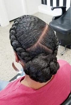 Braiding hair updo for black women Hairstyle Elegant, Natural Braided Hairstyles, Halo Braid, Protective Hairstyles For Natural Hair, Natural Braids, Simple Wedding Hairstyles, Hair Simple