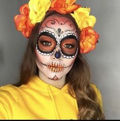 Holloween Makeup, Cool Halloween Makeup, Face Painting Halloween, Halloween Makeup Easy