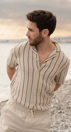 Mens Linen Outfits, Vacation Outfits Men, Old Money Outfits, Mens Smart Casual Outfits, Classy Outfits Men, Mens Summer Outfits, Mens Casual Outfits Summer, Image Swag, Smart Casual Men