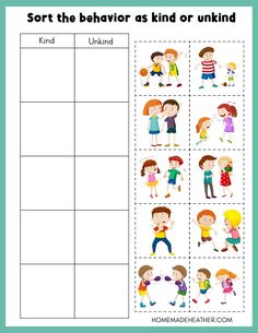 a printable worksheet for children to learn how to read the words