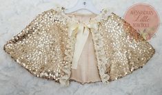 Sequin Confetti Cape in light Gold, girls caplets, sequin caplet, gold sequin flower girls capelet tutu caplet Sweaters Girls, Girls Poncho, Sequin Flower, Toddler Sweater, Wedding Cape, Cake Smash Outfit, Wedding 2024