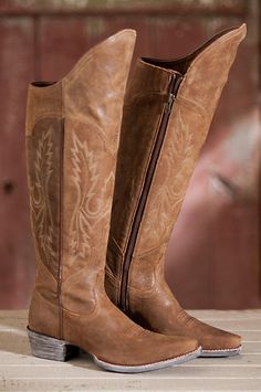 Women's Ariat Murrieta Knee-High Leather Cowboy Boots | Overland Thigh High Cowboy Boots Leather, Luxury Medium Width Cowboy Boots For Spring, Luxury Cowboy Boots For Spring Rodeo, Outdits With Tall Cowboy Boots For Work, Classic Luxury Cowboy Boots For Formal Occasions, Luxury Western Knee-high Boots For Work, Luxury Western Style Knee-high Boots For Work, Luxury Classic Cowboy Boots For Formal Occasions, Tall Cowgirl Boots