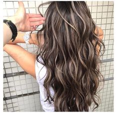 Blonde Highlights On Dark Hair, Brown Hair With Blonde Highlights, Brown Hair With Highlights