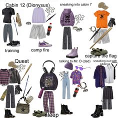 an image of clothes and accessories for children