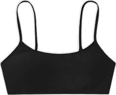 Summer Sports Swimwear With Straps, Seamless Spaghetti Strap Tankini For Swimming, Camisole Swimwear With Lined Body For Beach, Beach Camisole Swimwear With Lined Body, Seamless Camisole Swimwear For Swimming, Seamless Nylon Swimwear With Spaghetti Straps, Camisole Swimwear With Adjustable Straps For Beach, Black Spaghetti Straps Swimwear, Beachwear Camisole Swimwear With Adjustable Straps