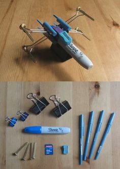 there are many different items that can be used to make an origami airplane