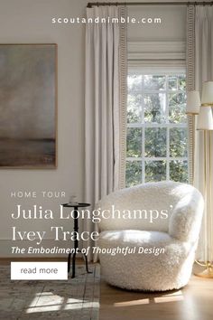 Julia Longchamps is a Maryland-based interior designer known for creating timeless, welcoming interiors with a blend of modern and classic elements. Twinkle Lights