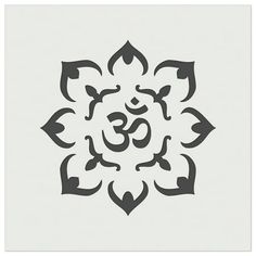 an image of a flower that is in the shape of a lotus ornament