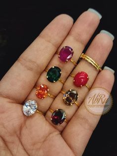 Ruby Finger Ring Design, Pagadam Rings For Women, Jay Goga, Ruby Ring Designs, Stone Ring Design, Temple Jewellery Earrings, Dream Wedding Ring, Classic Rings, Arabic Jewelry