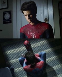 the amazing spider - man in his web suit