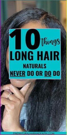 Discover how to promote longer hair with tips from long hair naturals. The tips will help you to retain hair growth and maintain length retention. Long Hair Growing Tips, Length Retention Natural Hair, Aspirin For Hair, Growing Long Natural Hair, Length Retention, Natural Hair Care Routine, 4c Hair Care, Long Hair Tips, Hair Growing Tips