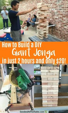 how to build a diy giant lego in just 2 hours and only $ 20