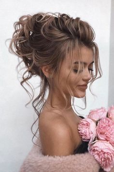 Wedding Hair Up, Homecoming Hairstyles Updos, Up Dos For Medium Hair, Long Hair Updo