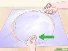 how to make a circular mirror with pictures wikihow