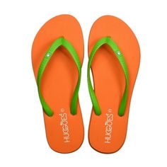 Water-friendly flip flops of Huggoes are made with excellence to meet the demands of every fun-lover. These comfort flip flops women take you on a comfortable ride of joy and make sure you don't get into any discomfort. The feather-light feel of women's flip flops is ideal for walking on the beachside and make sure you feel relax at every step. 100% natural rubber with squishy soft soles confirms you tread effortlessly on all surfaces. The flexible sole of these beach sandals for females molds a Sparkly Flip Flops, Orange Flip Flops, Flip Flops Women, Flip Flops For Women, Women's Flip Flops, Summer Flip Flops, Flip Flop Slippers, Feather Light, Diva Fashion