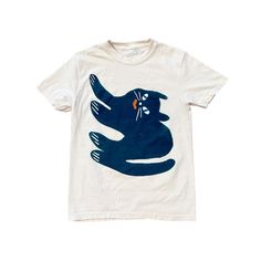 Cool T-shirts, Ny House, Happy Crafts, Cat Tee Shirts, Cream Cat, Cream T Shirt, Cat Tee, Cat T Shirt, Buy Buy