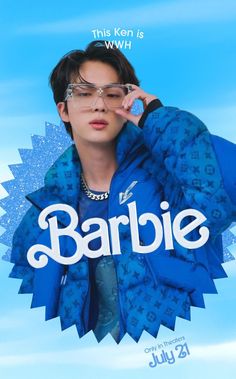 the poster for the upcoming movie, barbie