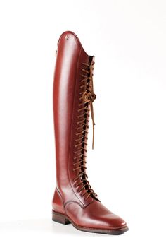 Deniro Dressage various images - Gee Gee Equine Brown Lace Boots, Dressage Boots, Field Boots, Equestrian Helmets, Laced Boots, Equestrian Helmet, English Riding, Equestrian Boots, Riding Hats