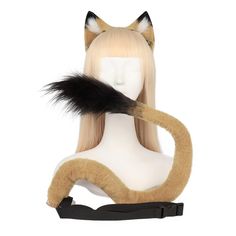 SPECIFICATIONS Material: Polyester/plush Gender: WOMEN Model Number: Ears Tail Description: Lion Cosplay Set: Include 1 Tail, 2 Hair Clips. Material: High quality plush material, delicate details, comfortable touch, durable to use. Easy to Wear: The size for most adults and children. the tail comes with adjustable strap and quick release buckle, put around the waist. Cute: Fashion and unique plush ears hair clips design, you can wear it on or hair. Application: Perfect for themed parties, fancy Themed Costume Accessories For Cosplay With Ears, Novelty Cat Ears Costume Hat For Cosplay, Novelty Costume Accessories With Ears For Cosplay, Novelty Cosplay Costume Accessories With Ears, Novelty Costume Accessories For Cosplay With Ears, Novelty Cat Ears Costume Accessories For Cosplay, Cat Ears Costume Accessories For Cosplay Events, Punk Cat Ears Costume Accessories For Cosplay, Cosplay Costume With Cat Ears For Cosplay Events