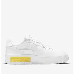 These Are Brand New Size 10 In Women! Nike Air Force 1 Fontanka, Shoes Air Force, Tenis Nike Air, Nike Shoes Air Force, August 19, Latest Sneakers, White Nike, Tenis Casual, Nike Outfits