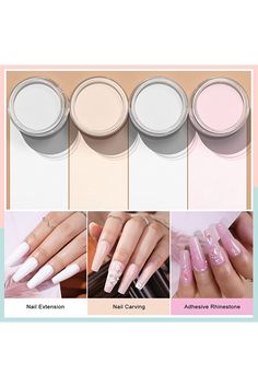 Acrylic Nail Liquid, Fashion Accessories Illustration, Acrylic Nail Powder, Acrylic Nail Brush, Colored Acrylic, Colored Acrylic Nails, Nail Powder, Nail Studio