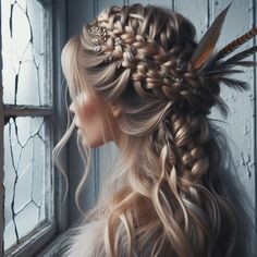 2025 Wedding, Gorgeous Hairstyles, Hair Braids, Western Wedding, Pretty Hair, Hair Envy, Tattoo Idea, Newborn Photos