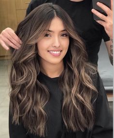 Boliage Hair, Highlights Brown Hair Balayage, Light Brunette Hair, Ash Brown Hair Color, Brown Hair Color Ideas, Black Hair Balayage, Quotes Celebrities, Ash Brown Hair