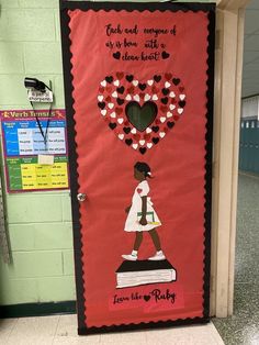 Ruby Bridges Bulletin Board, Ruby Bridges, School Door Decorations, Activities For Teens, Door Decorations Classroom, School Themes