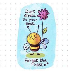 Special Friendship Quotes, Bee Quotes, Ladybug Rocks, Inspirational Rocks, Good Morning Flowers Rose, Happy Good Morning Quotes, Cute Inspirational Quotes, Cute Animal Illustration