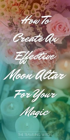 How To Create An Effective Moon Altar For Your Magic by The Traveling Witch #Witchcraft #Magic Moon Altar, Occult Witch, Divination Methods, Lunar Witch, Moon Circle, Moon Spells, Authentic Love, Moon Journal, Spell Casting