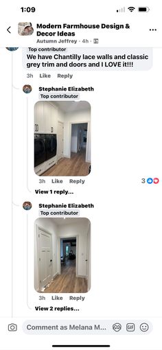 two screenshots of the same room in an apartment