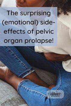 Pelvic organ prolapse is an extremely common condition impacting up to 50% of women. It can impact you physically and emotionally, but the good news? There's hope! And there's help. Follow the link for a blog that will relieve your worries. #pelvicfloor #pelvichealth #womenshealth #womensfitness #vibrantpelvichealth #drbri Womb Healing, Bladder Leakage, Progesterone Levels, Finding Hope, Pelvic Floor Muscles, Hope For The Future