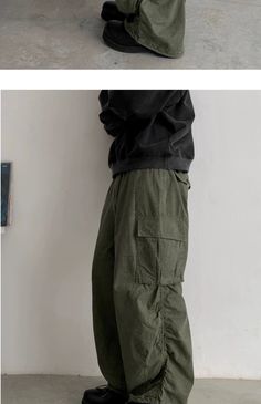 Casual Washed Cargo Pants Casual Wardrobe, Cargo Pants, Green And Grey, Size Chart, Relaxed Fit, Wardrobe, Pants, Clothes, Trousers