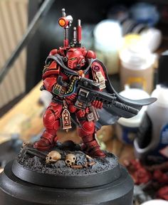 Warhammer 40k Blood Angels, Warhammer 40k Figures, Warhammer Figures, Warhammer Paint, Miniature Gaming, Fantasy Figurine, Game Workshop, Warhammer 40k Art, Warhammer Models