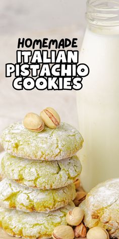 Pistachio cookies recipe