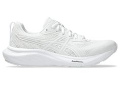 GEL-CONTEND 9 WIDE | Women | White/Glacier Grey | Women's Running Shoes | ASICS United States Running Shoes Asics, Extra Wide Shoes, Shoes Asics, Asics Women Gel, Wrestling Shoes, Asics Running Shoes, Sport Shoes Men, Asics Men, Sport Shoes Women