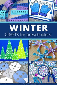 winter crafts for preschoolers to make